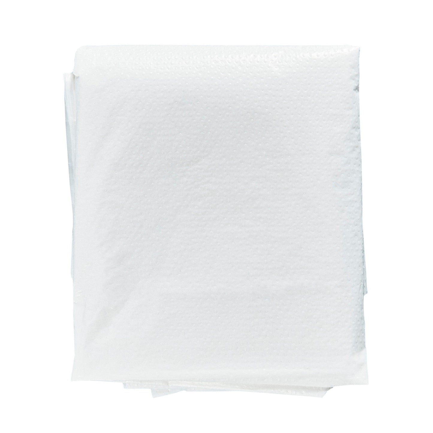 Clean Tek Professional White Plastic Disposable Apron - 42" x 27 1/2" - 1000 count box