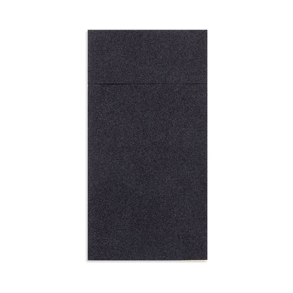 Luxenap Black Paper Napkin - Air Laid, Kangaroo - 15 3/4" x 15 3/4" - 40 count box
