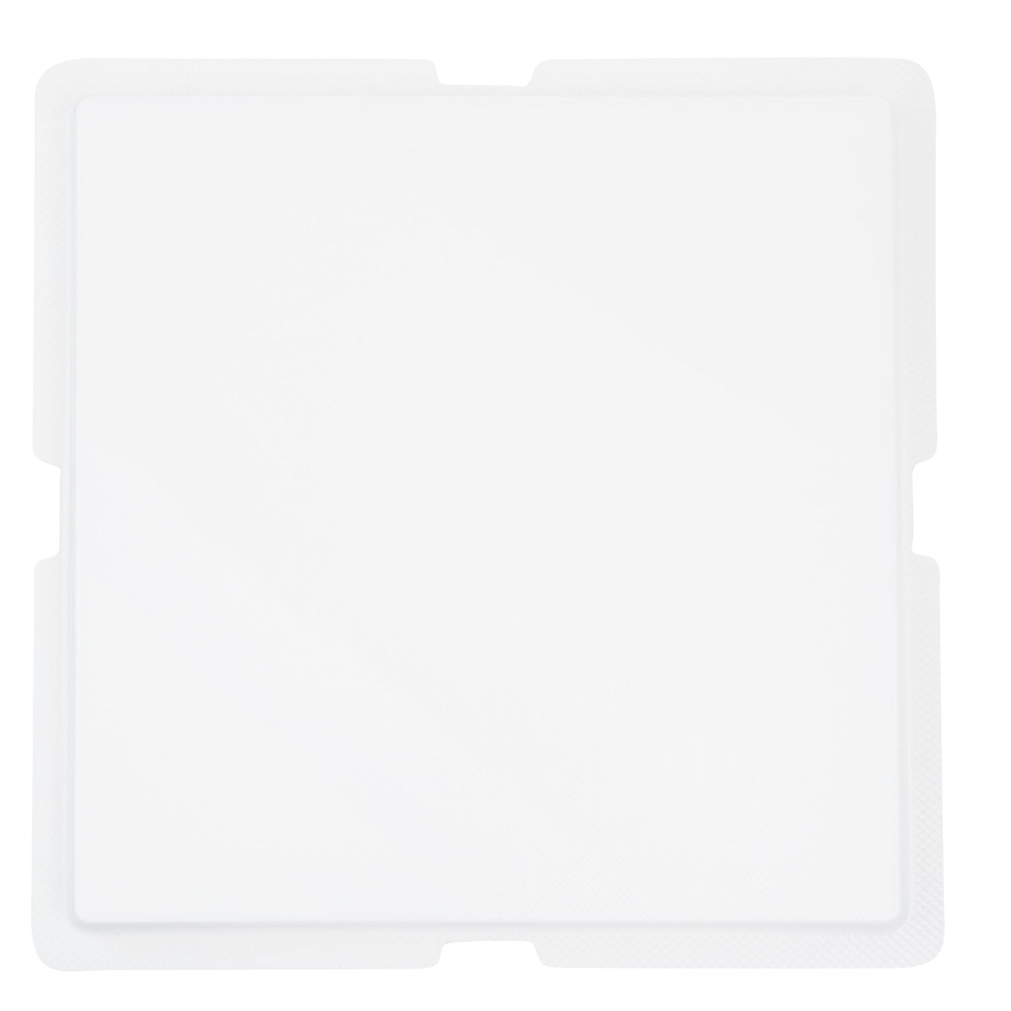 Sweet Vision Square Clear Plastic Cake Box - Black Lid and White Base, Black Ribbon, Tree Accent - 8 1/2" x 8 1/2" x 6 3/4" - 10 count box