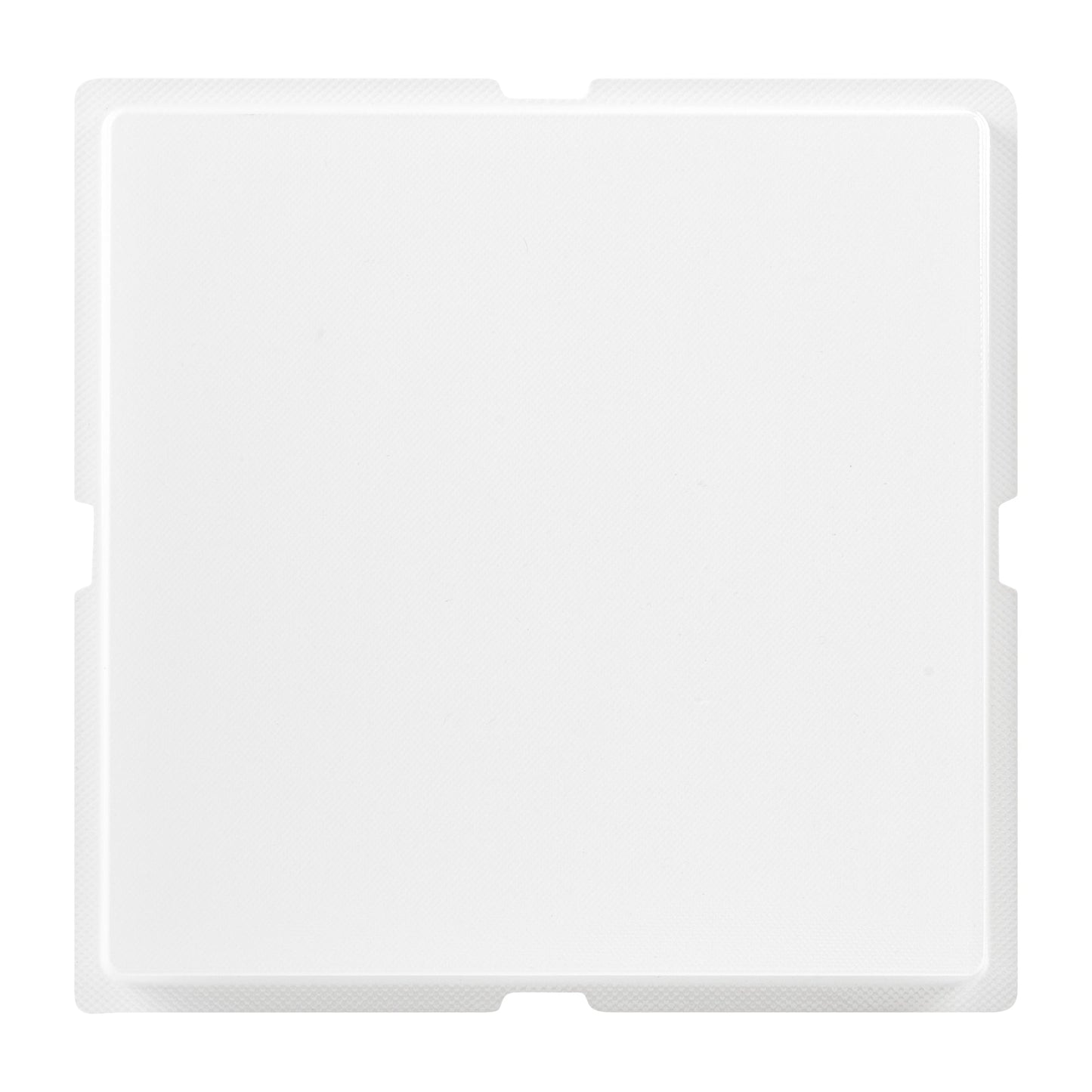 Sweet Vision Square Clear Plastic Cake Box - Black Lid and White Base, Black Ribbon, Tree Accent - 10" x 10" x 8 1/4" - 10 count box