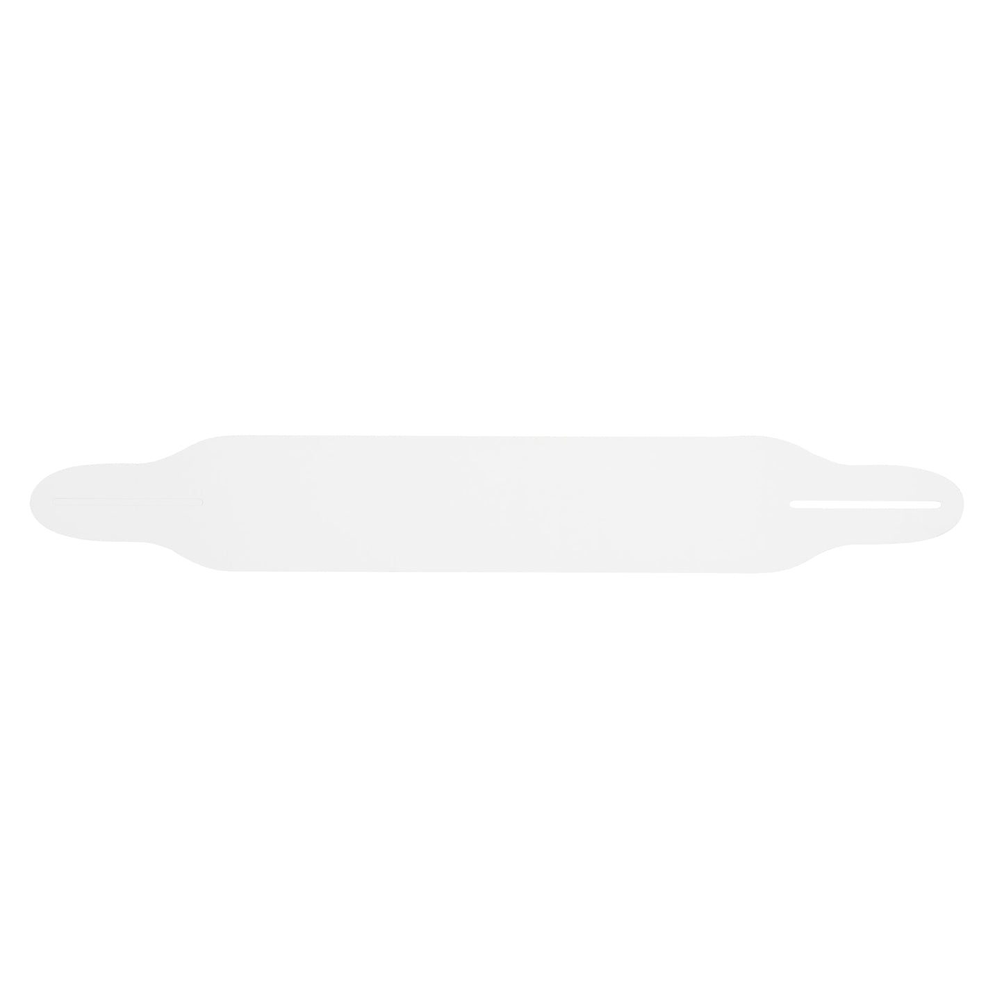 Sweet Vision Rectangle Clear Plastic Cupcake Box - with Handle, White Paper Wrap, Lotus Accent - 5" x 3 1/4" x 4" - 100 count box