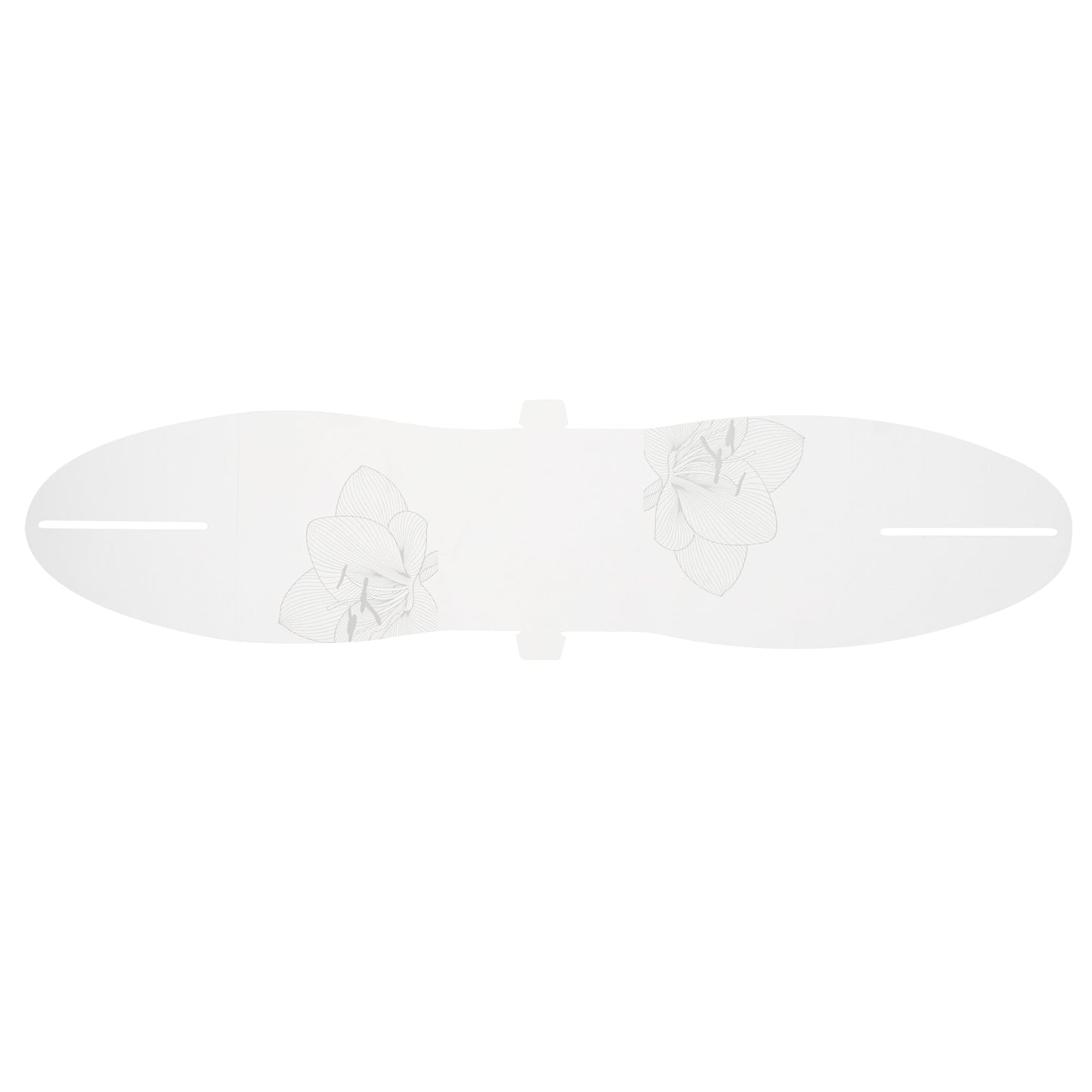 Sweet Vision Square Clear Plastic Cupcake Box - with Handle, White Paper Wrap, Lotus Accent - 4" x 4" x 4 1/4" - 100 count box