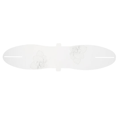 Sweet Vision Square Clear Plastic Cupcake Box - with Handle, White Paper Wrap, Lotus Accent - 4" x 4" x 4 1/4" - 100 count box