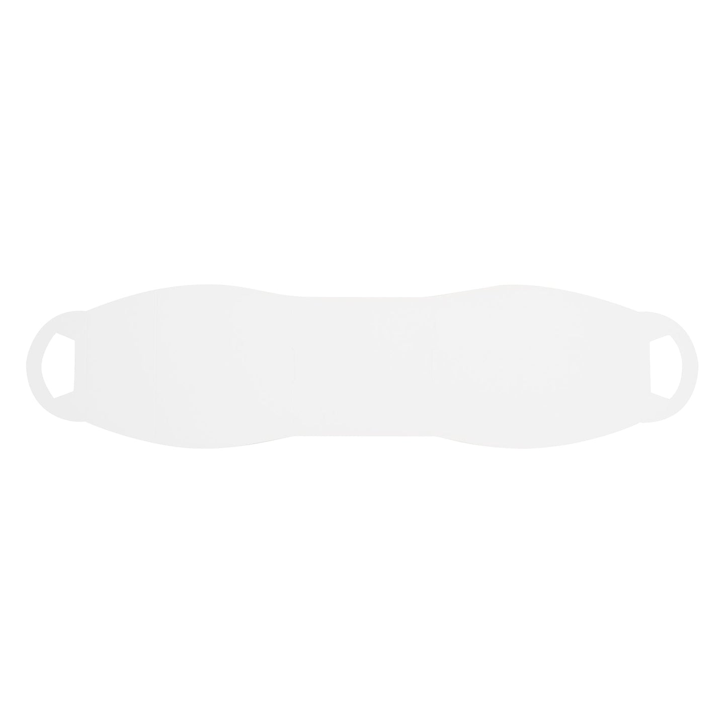 Sweet Vision Square Clear Plastic Cupcake Box - with Handle, White Paper Wrap, Lotus Accent - 4" x 4" x 4 1/4" - 100 count box