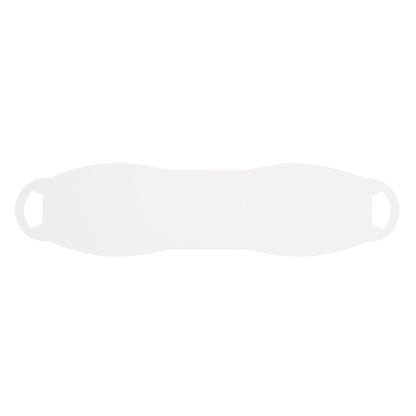 Sweet Vision Square Clear Plastic Cupcake Box - with Handle, White Paper Wrap, Lotus Accent - 4" x 4" x 4 1/4" - 100 count box