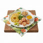 Luxenap White Paper Luncheon Napkin - Hawaiian Vacation - 13" x 13" - 20 count box