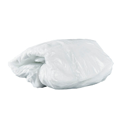 Clean Tek Professional White Plastic Disposable Arm Sleeve Cover - 16" - 100 count box