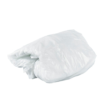 Clean Tek Professional White Plastic Disposable Arm Sleeve Cover - 16" - 1000 count box