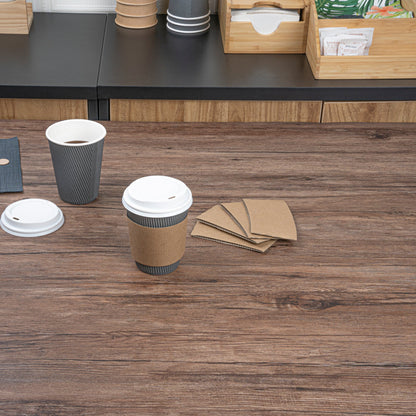 Restpresso Kraft Paper Coffee Cup Sleeve - Fits 12 / 16 / 20 oz Cups - 1000 count box