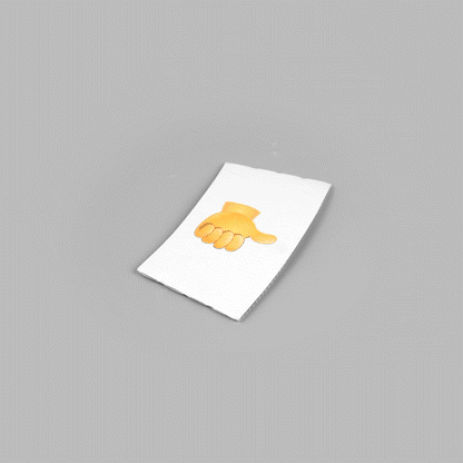 Restpresso White Paper Thumbs Up Emoji Coffee Cup Sleeve - Fits 12 / 16 / 20 oz Cups - 1000 count box