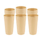 Restpresso 20 oz Kraft Paper Coffee Cup - Double Wall - 3 1/2" x 3 1/2" x 6 1/4" - 250 count box