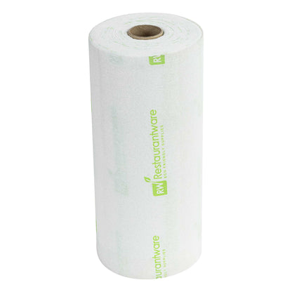 RW Clean White Bamboo Washable Paper Towel Roll - 11" x 11" - 50 Sheets x 10 Rolls