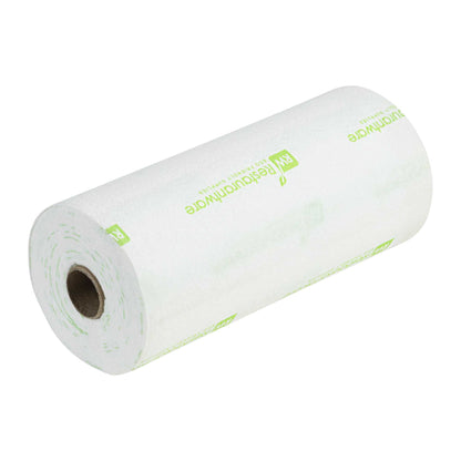 RW Clean White Bamboo Washable Paper Towel Roll - 11" x 11" - 50 Sheets x 10 Rolls