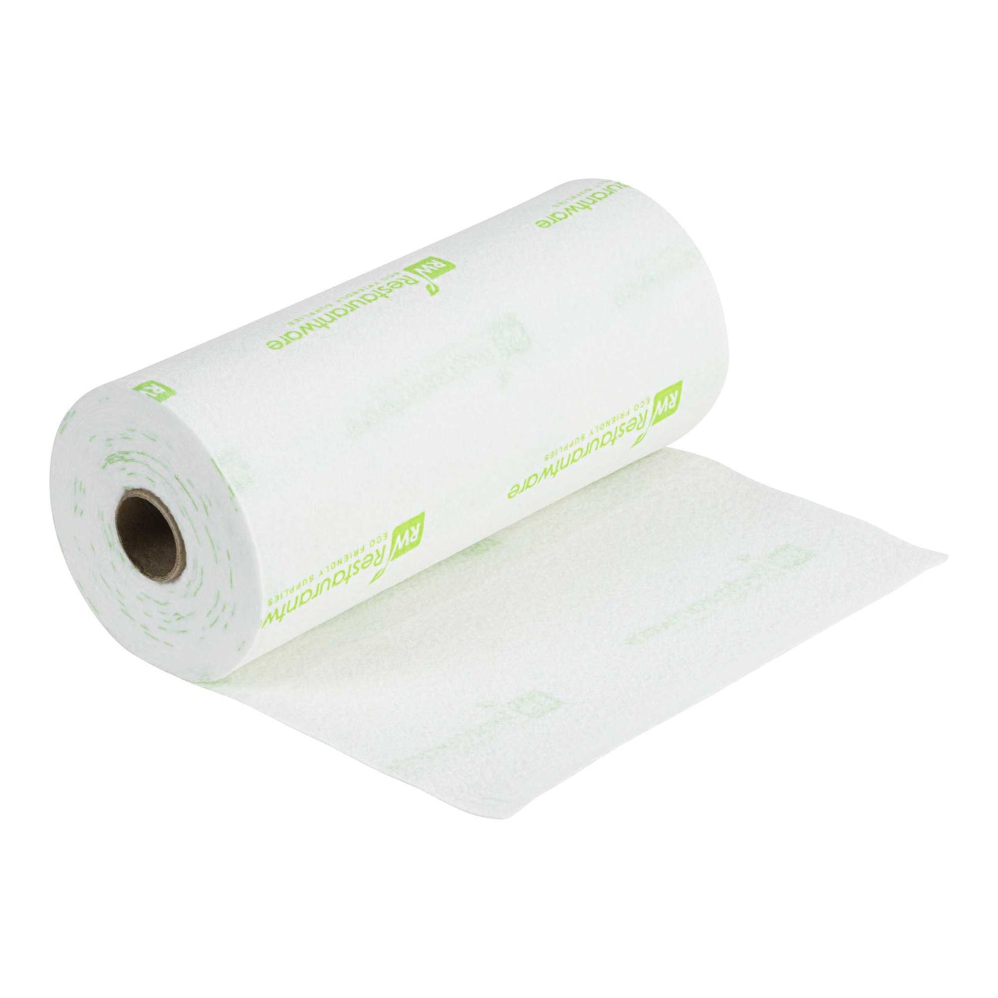 RW Clean White Bamboo Washable Paper Towel Roll - 11" x 11" - 50 Sheets x 10 Rolls