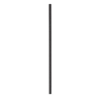 Bev Tek Black Paper Straw - Wrapped, Biodegradable, 6mm - 7 3/4" x 1/4" x 1/4" - 1000 count box