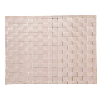 Macroweave Rectangle Sand Woven Placemat - 16" x 12" - 6 count box