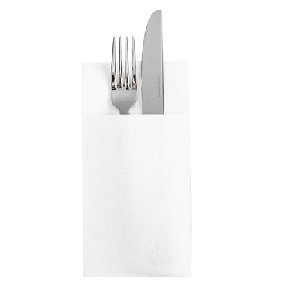 Luxenap White Paper Napkin - Kangaroo, Air Laid - 15 3/4" x 15 3/4" - 800 count box
