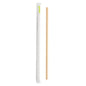 Bev Tek Kraft Paper Straw - Wrapped, Biodegradable, 7.5mm - 10" - 1000 count box
