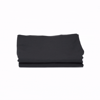 Table Tek Round Black Spandex Table Cover - Bar Height - 32" - 1 count box