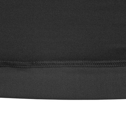Table Tek Round Black Spandex Table Cover - Bar Height - 32" - 10 count box