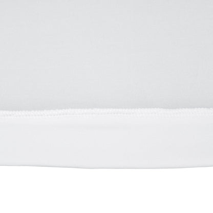 Table Tek Round White Spandex Table Cover - Bar Height - 32" - 1 count box