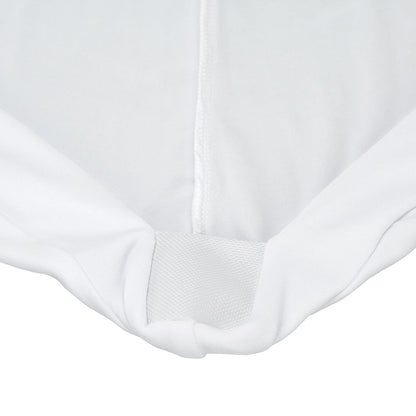 Table Tek Round White Spandex Table Cover - Bar Height - 32" - 1 count box