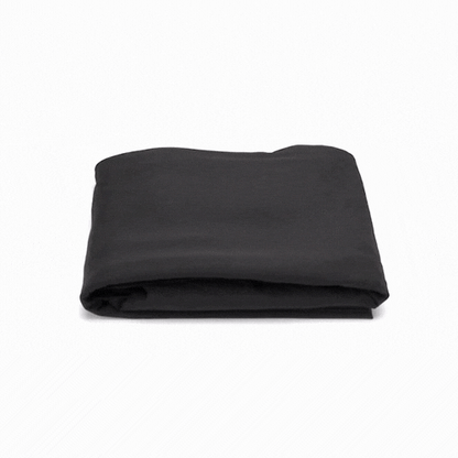 Table Tek Rectangle Black Spandex Table Cover - Contour Cut - 96" x 30" - 10 count box