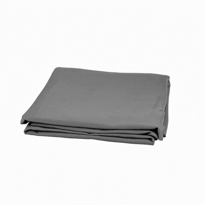 Table Tek Rectangle Charcoal Gray Spandex Table Cover - Contour Cut - 96" x 30" - 1 count box