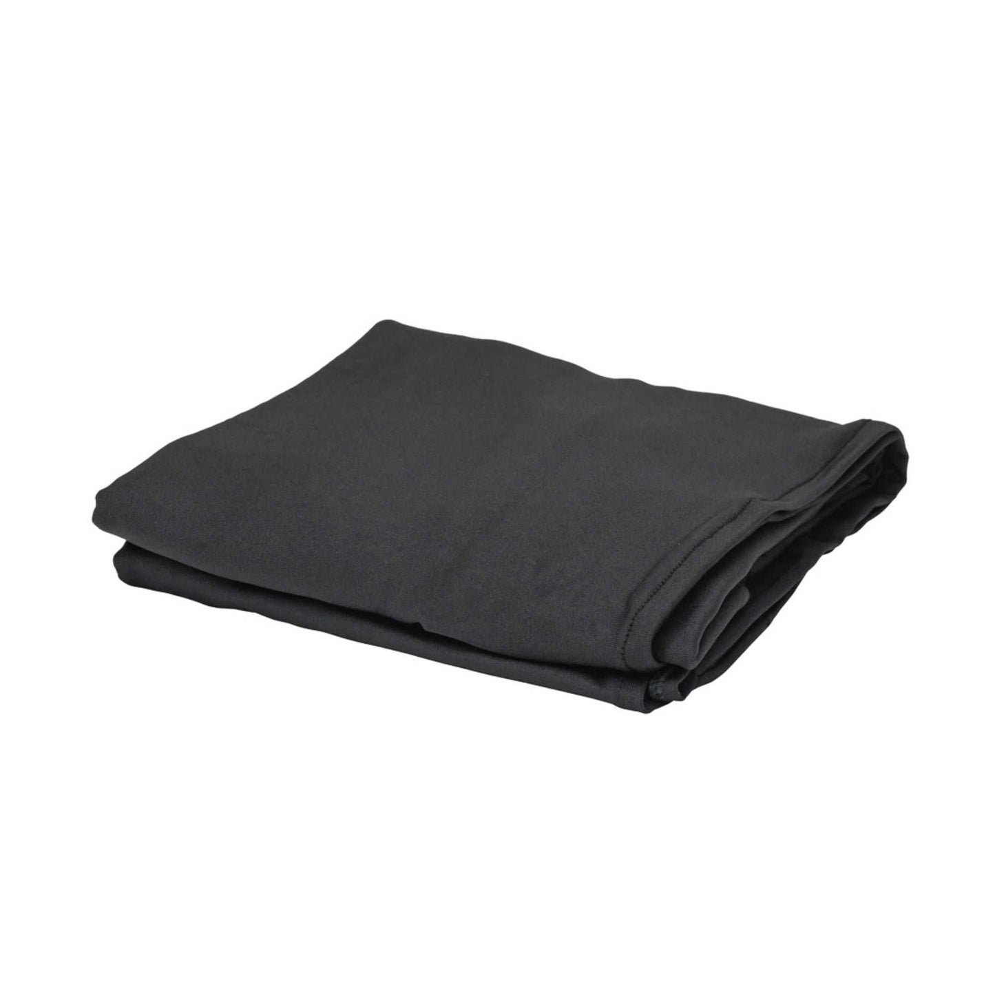 Table Tek Black Spandex Banquet Chair Cover - Universal, Stretch - 1 count box