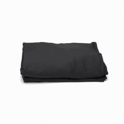 Table Tek Black Spandex Banquet Chair Cover - Universal, Stretch - 10 count box