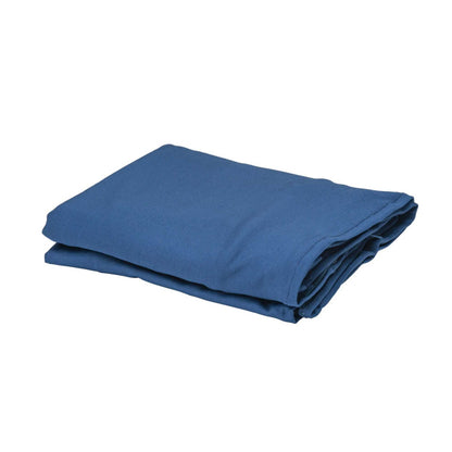 Table Tek Blue Spandex Banquet Chair Cover - Universal, Stretch - 1 count box