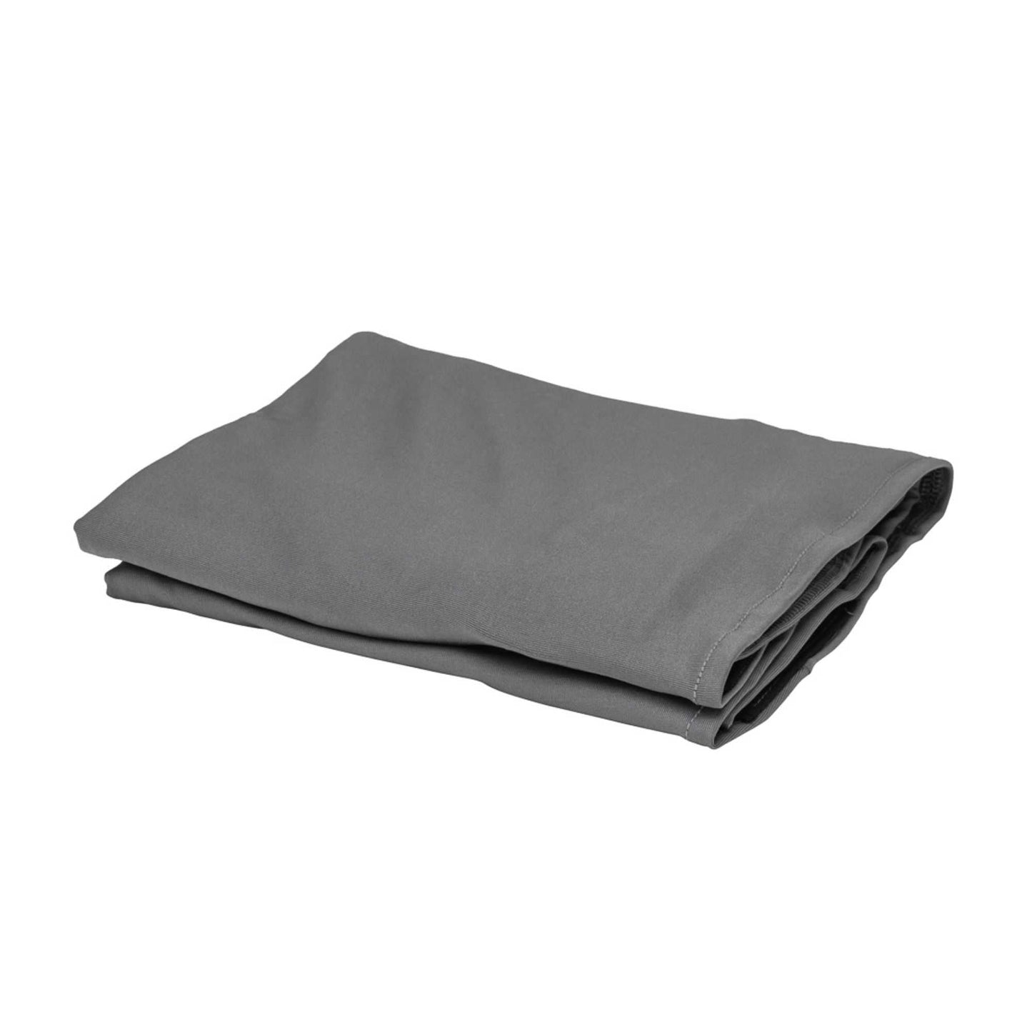 Table Tek Gray Spandex Banquet Chair Cover - Universal, Stretch - 1 count box