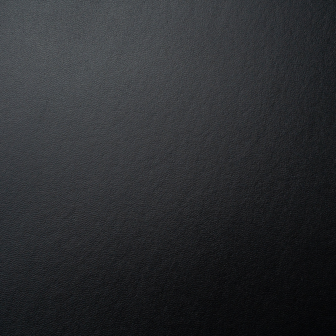 Chef 101 Rectangle Black Vinyl Placemat - Embossed - 17 3/4" x 12" - 6 count box