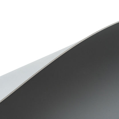 Chef 101 Rectangle Gray Vinyl Placemat - Embossed - 17 3/4" x 12" - 6 count box