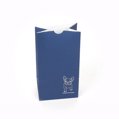 Bag Tek Frenchie Paper Bag - 4 lb - 5" x 3 1/4" x 9 1/2" - 100 count box