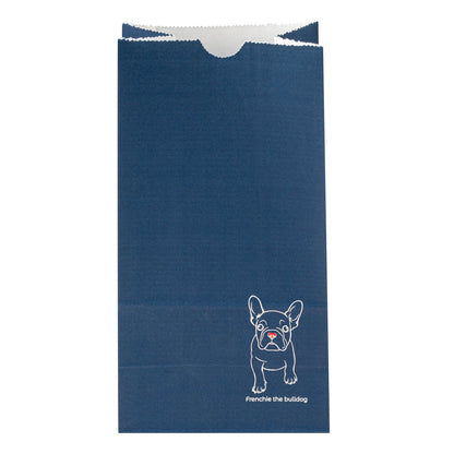 Bag Tek Frenchie Paper Bag - 4 lb - 5" x 3 1/4" x 9 1/2" - 100 count box
