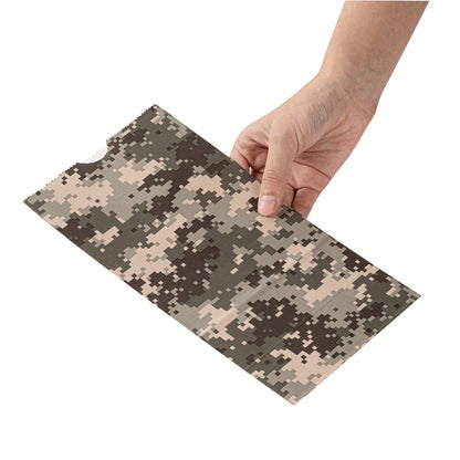 Bag Tek Camouflage Paper Bag - 4 lb - 5" x 3 1/4" x 9 1/2" - 100 count box