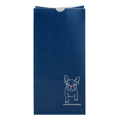 Bag Tek Frenchie Paper Bag - 8 lb - 6" x 4" x 11 3/4" - 100 count box