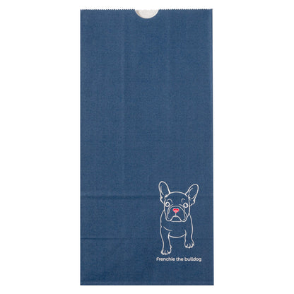 Bag Tek Frenchie Paper Bag - 8 lb - 6" x 4" x 11 3/4" - 100 count box