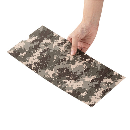 Bag Tek Camouflage Paper Bag - 8 lb - 6" x 4" x 11 3/4" - 100 count box
