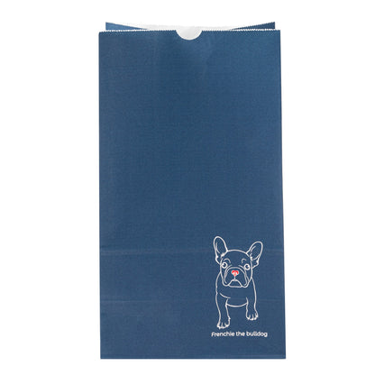 Bag Tek Frenchie Paper Bag - 12 lb - 7" x 4 1/4" x 12 1/2" - 100 count box