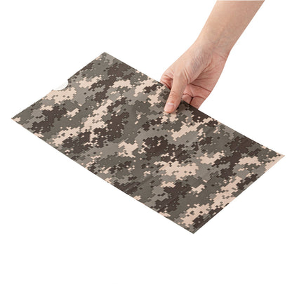 Bag Tek Camouflage Paper Bag - 12 lb - 7" x 4 1/4" x 12 1/2" - 100 count box