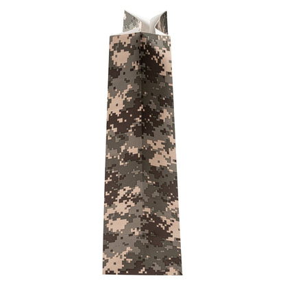 Bag Tek Camouflage Paper Bag - 12 lb - 7" x 4 1/4" x 12 1/2" - 100 count box