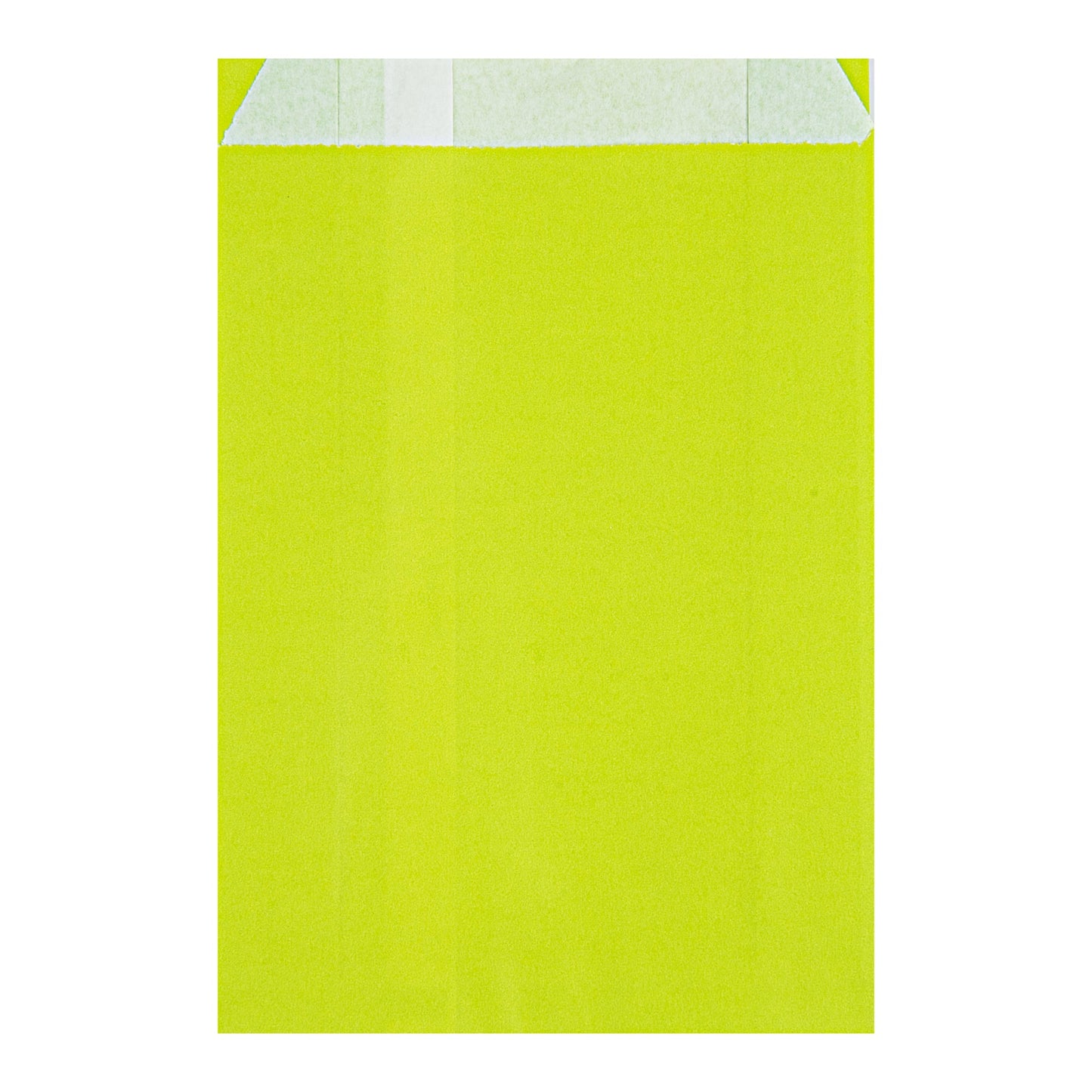 Bag Tek Eco Paper French Fry / Snack Bag - 4 1/4" x 1 1/2" x 6 1/4" - 100 count box