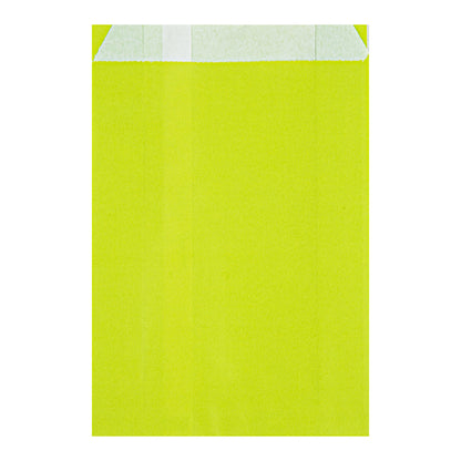Bag Tek Eco Paper French Fry / Snack Bag - 4 1/4" x 1 1/2" x 6 1/4" - 100 count box