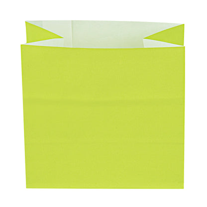 Bag Tek Eco Green Paper Small Snack Bag - 3 3/4" x 2 1/4" x 3 3/4" - 100 count box