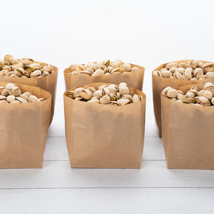 Bag Tek Kraft Paper Small Snack Bag - 4" x 2 1/4" x 3 3/4" - 100 count box