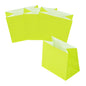 Bag Tek Eco Green Paper Large Snack Bag - 4 1/4" x 2 1/2" x 3 3/4" - 100 count box