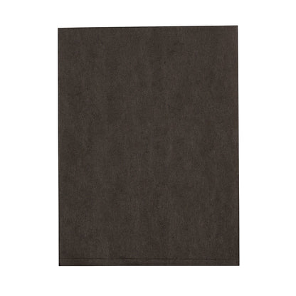 Bag Tek Black Paper Small Double Open Bag - Greaseproof - 6 1/4" x 4 3/4" - 100 count box