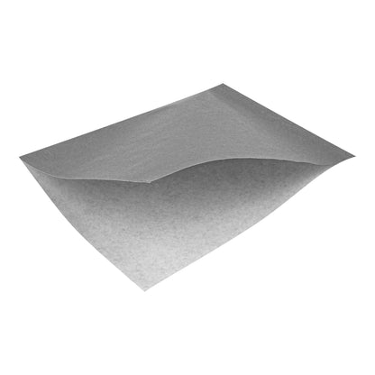 Bag Tek Gray Paper Small Double Open Bag - Greaseproof - 6 1/4" x 4 3/4" - 100 count box